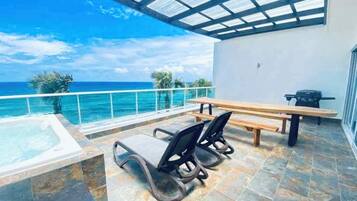 Executive Penthouse, Balcony, Ocean View | Terrace/patio