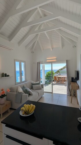 Villa - Le Nid de Corossol 🐦 avec vue sur la mer des Caraïbes 🏝️☀️