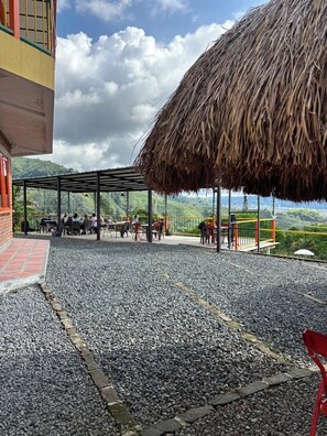 Living area - Hotel casona la Divisa  (Santa Rosa de Cabal)