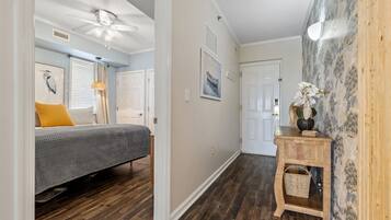 1 bedroom, iron/ironing board, Internet, bed sheets