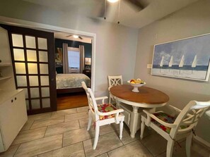 1 bedroom, bed sheets