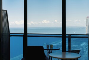 Estudio Premium, balcón, vistas al mar | Vistas desde la habitación