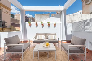 Appartement, 3 chambres | Terrasse/Patio