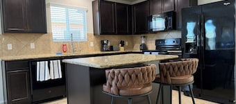 1 story 3 Bedroom 2 Bath all King Beds and ping pong