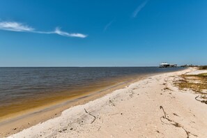 Accommodatie ligt op het strand