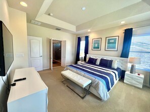 5 bedrooms, iron/ironing board, WiFi, bed sheets