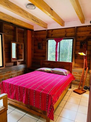 Cottage Classique, patio, vue montagne