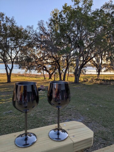 Holiday Lake Retreat, 2-bedroom, Dogs Welcome, 8 miles to Rainbow River,Sleeps 4