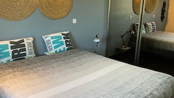 3 bedrooms, iron/ironing board, travel cot, WiFi