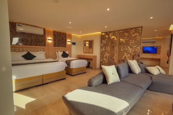 1 habitación, sábanas de algodón egipcio y ropa de cama de alta calidad