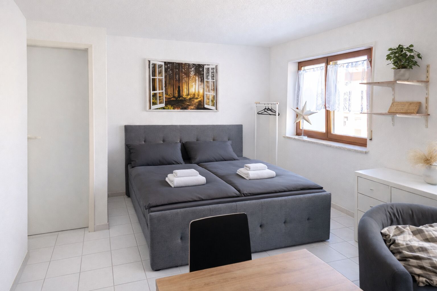 1 Schlafzimmer, WLAN, Bettwäsche