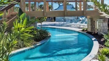 Außenpool, beheizter Pool