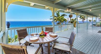 Stunning Ocean-front Retreat Overlooking Laupahoehoe Point