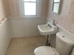 Hair dryer, soap