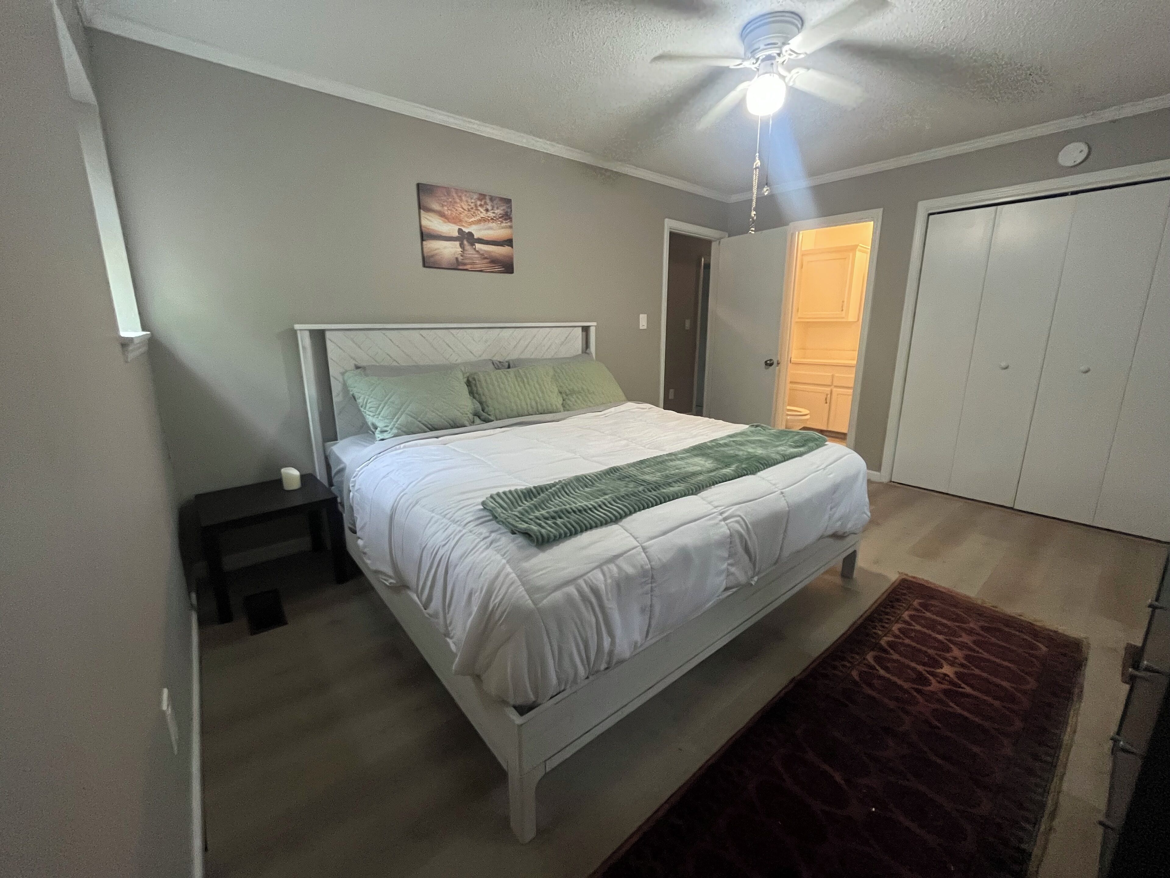 2 habitaciones, wifi gratis y ropa de cama 