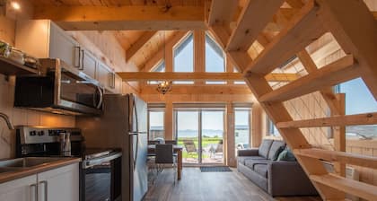 Chalet double arriĂšre style suisse