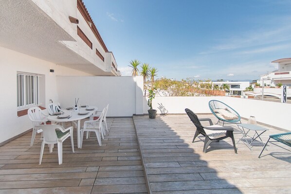 Outdoor dining - WELCS APARTAMENTO 234 EMP con una gran terraza (Empuriabrava)