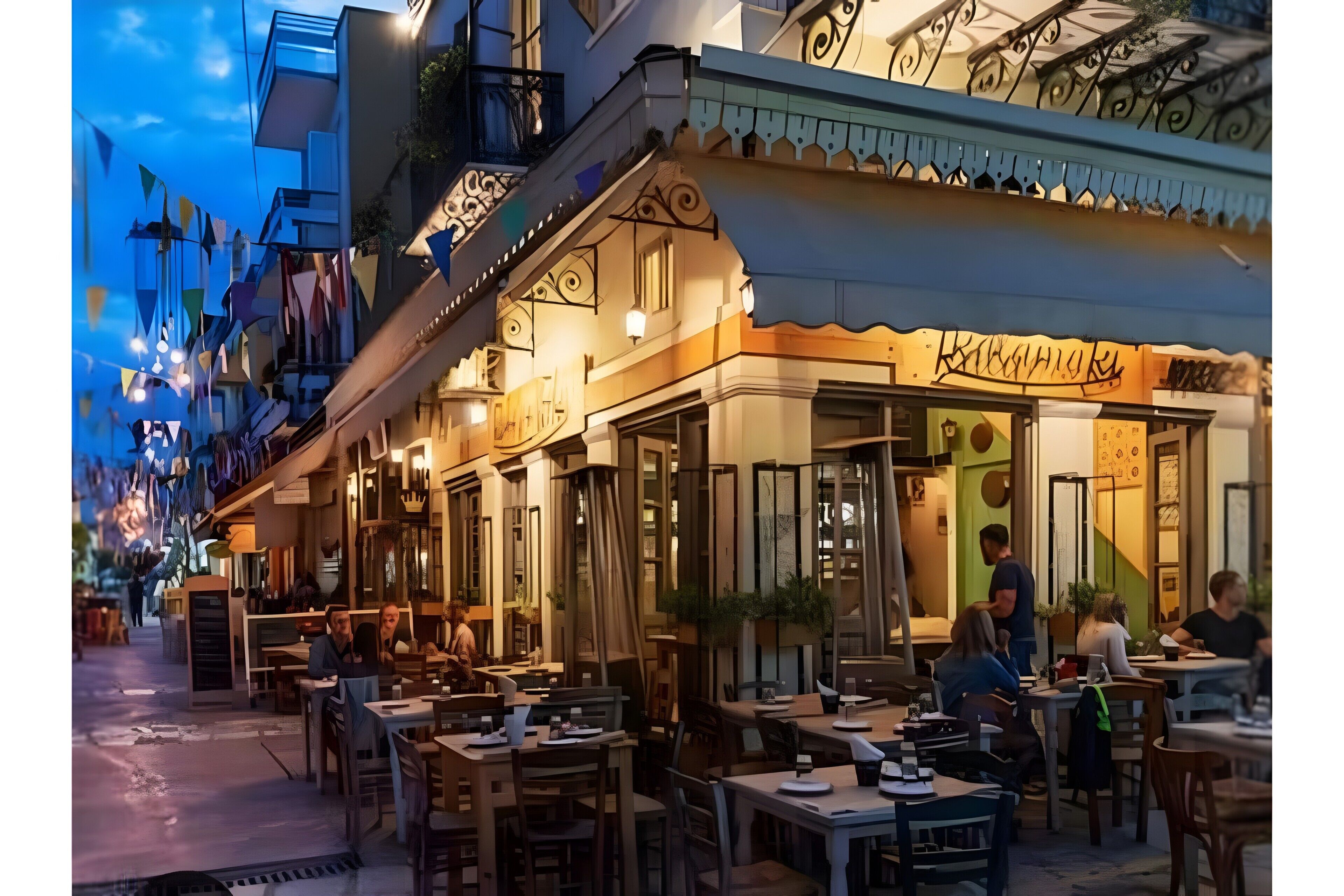 Restaurante al aire libre