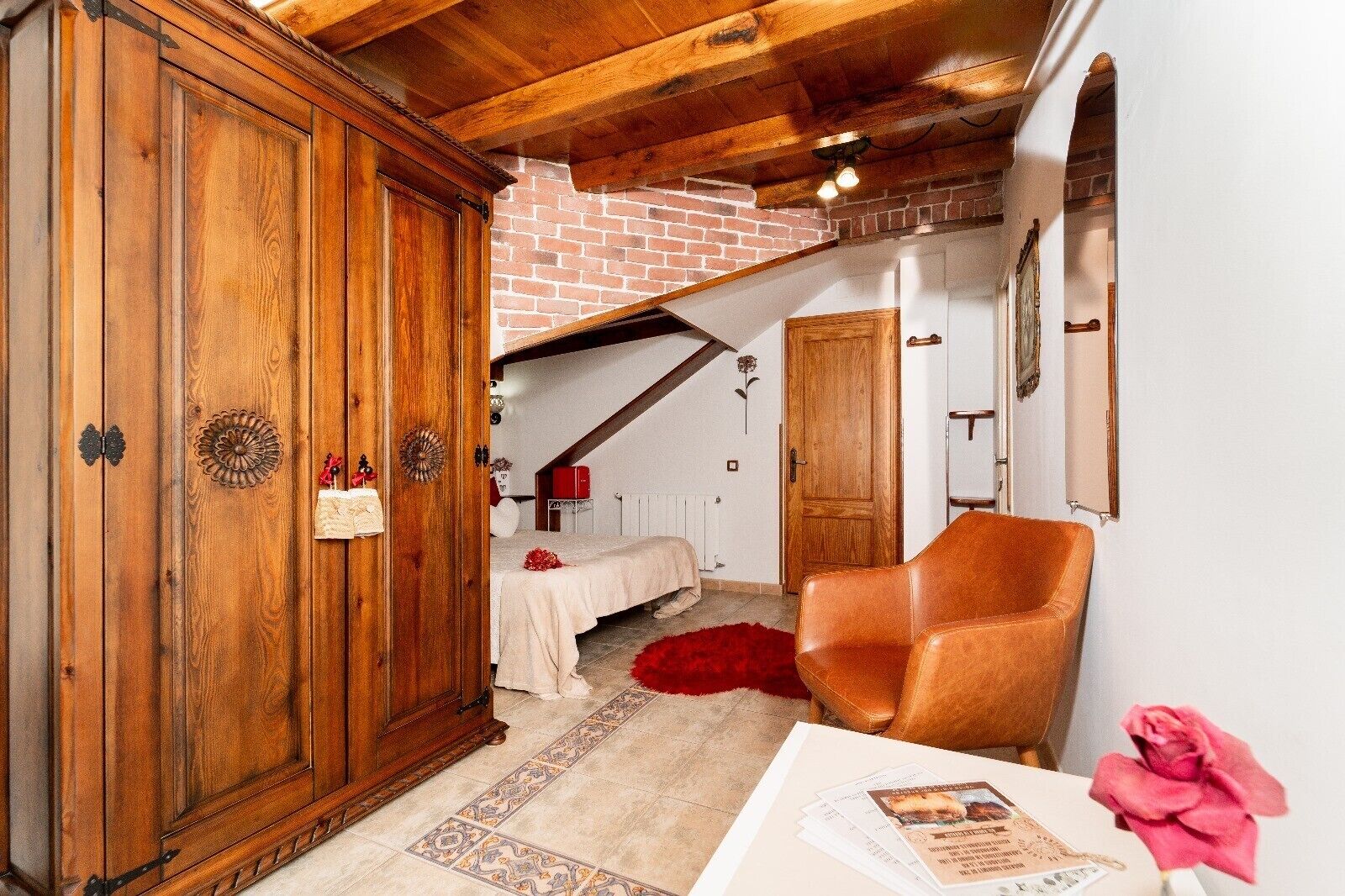 1 chambre, accès au Wi-Fi (inclus), literie fournie