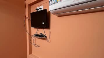 In-room safe, blackout curtains, soundproofing, free WiFi