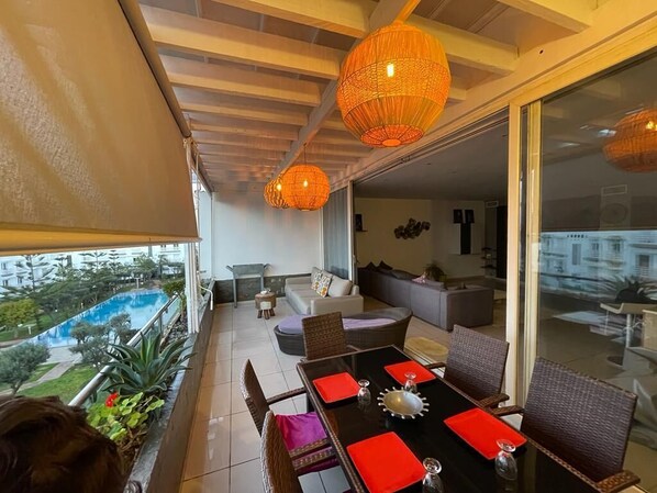 Restauration en plein air