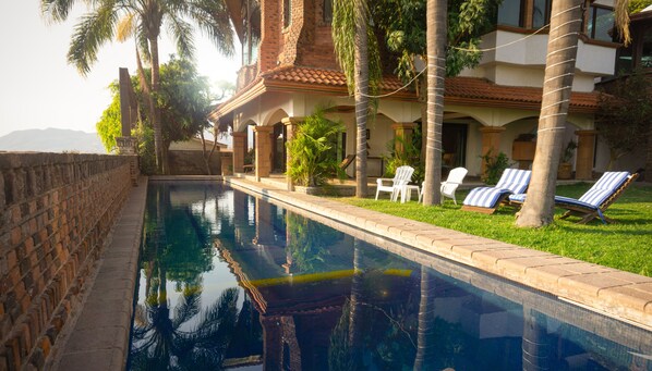 Außenpool, beheizter Pool