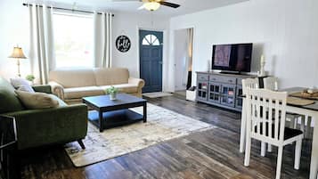 Smart-tv och böcker