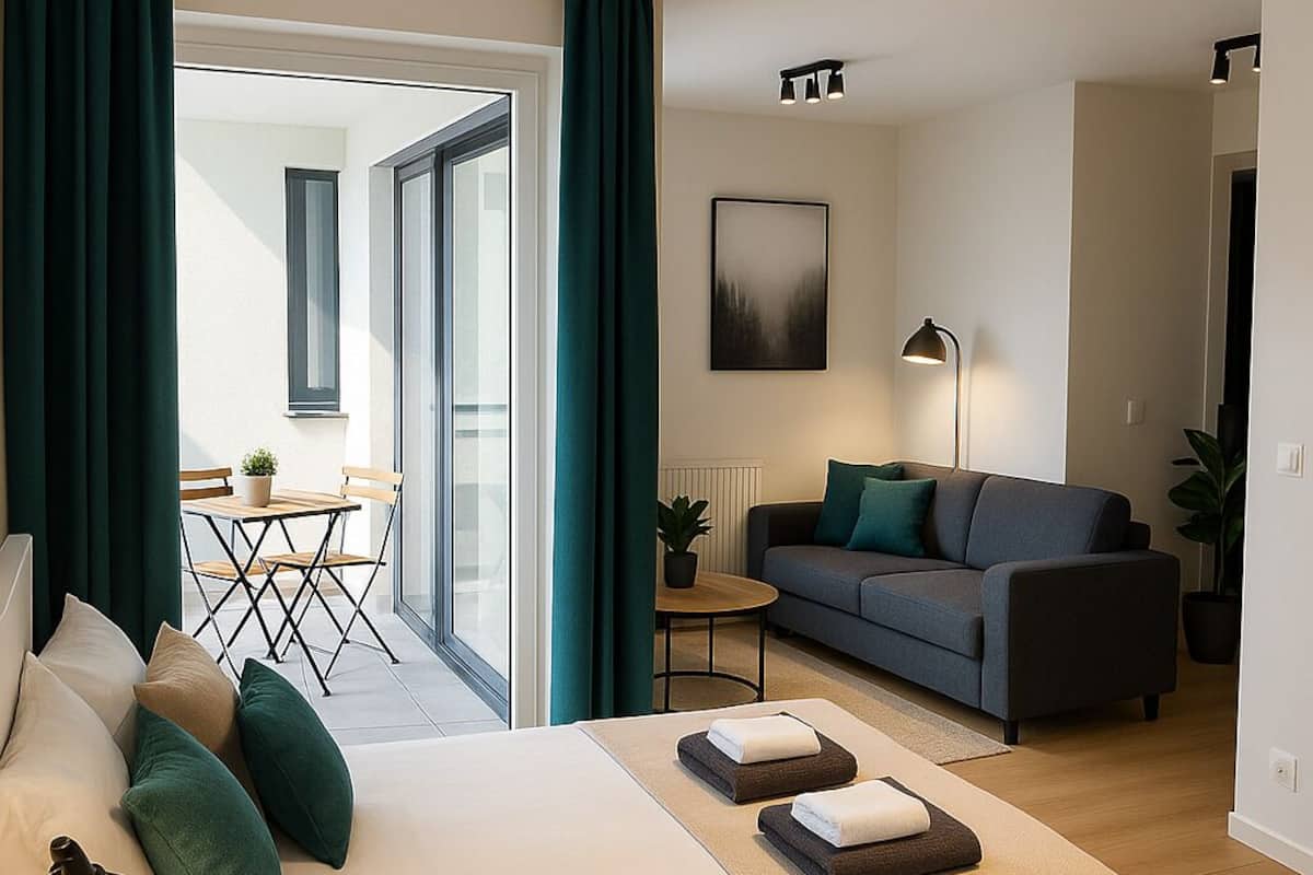 Individuelt dekorert, individuelt innredet og blendingsgardiner