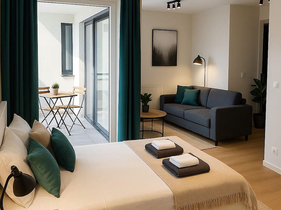 Individually decorated, individually furnished, blackout curtains