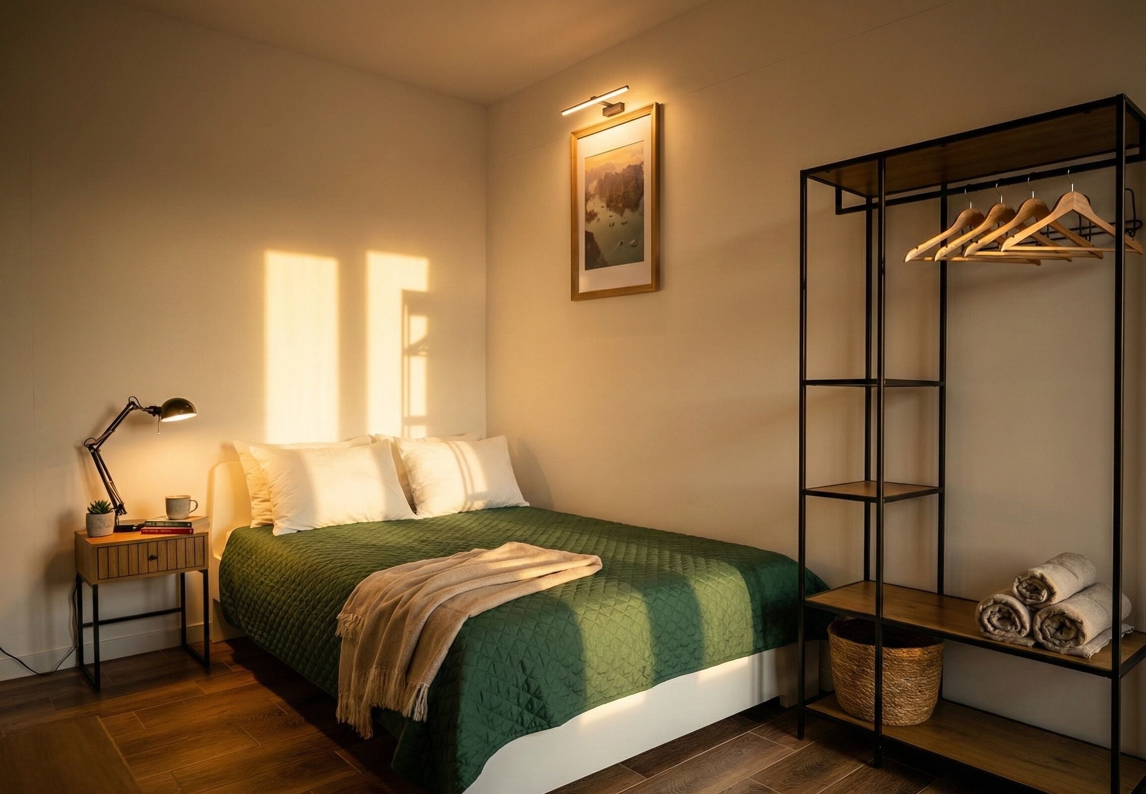 Individuelt dekorert, individuelt innredet og blendingsgardiner