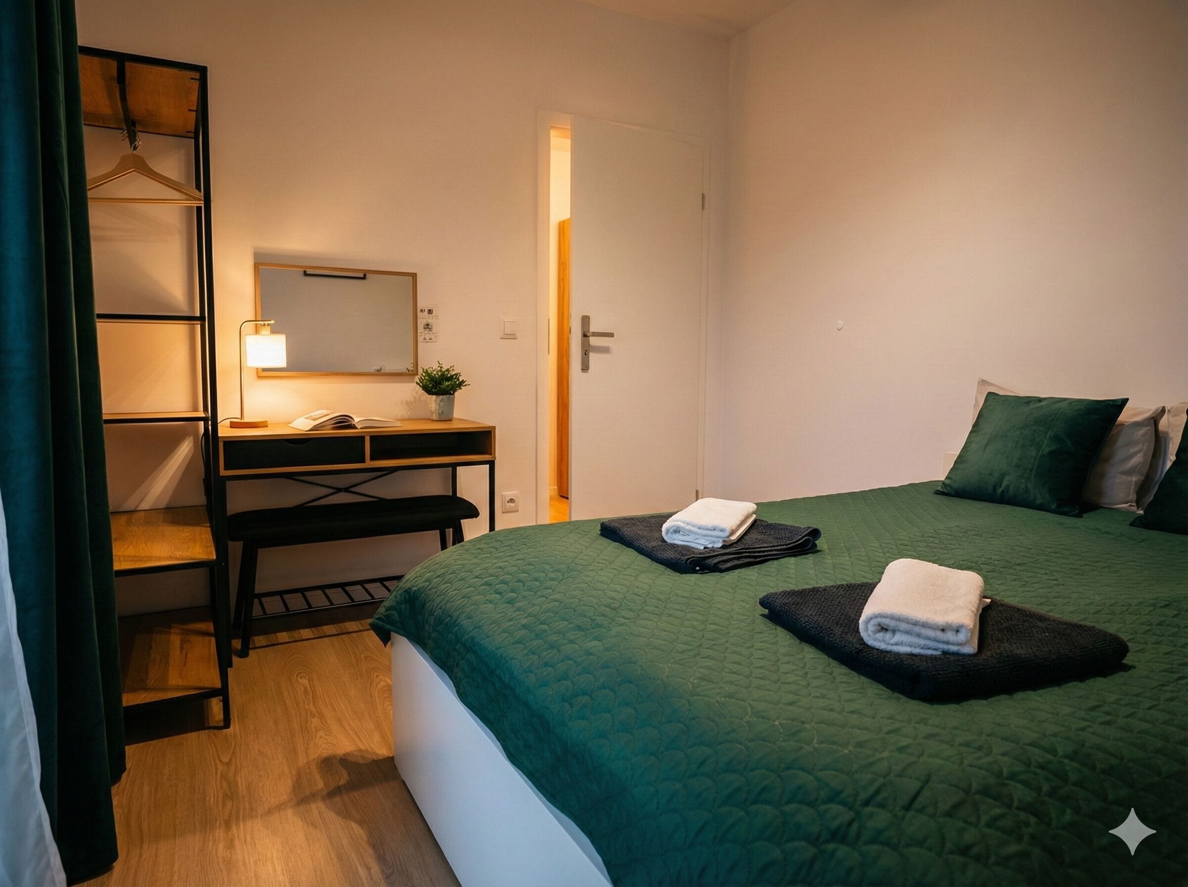 Individuelt dekorert, individuelt innredet og blendingsgardiner