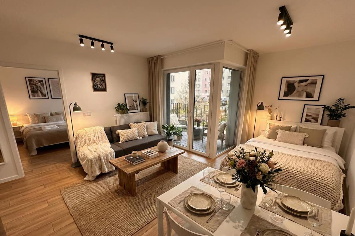 Apartament Comfort | Llençols italians de la marca Frette i roba de llit d'alta qualitat