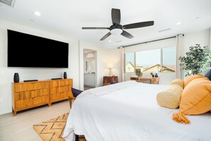 6 bedrooms, iron/ironing board, travel crib, WiFi