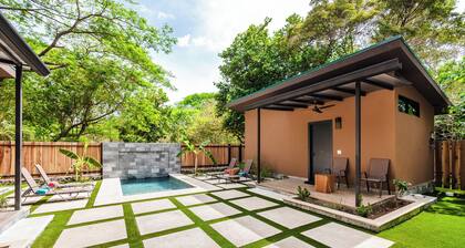 Nature Villa #2 in peaceful natural surrounding and walking distance to beach