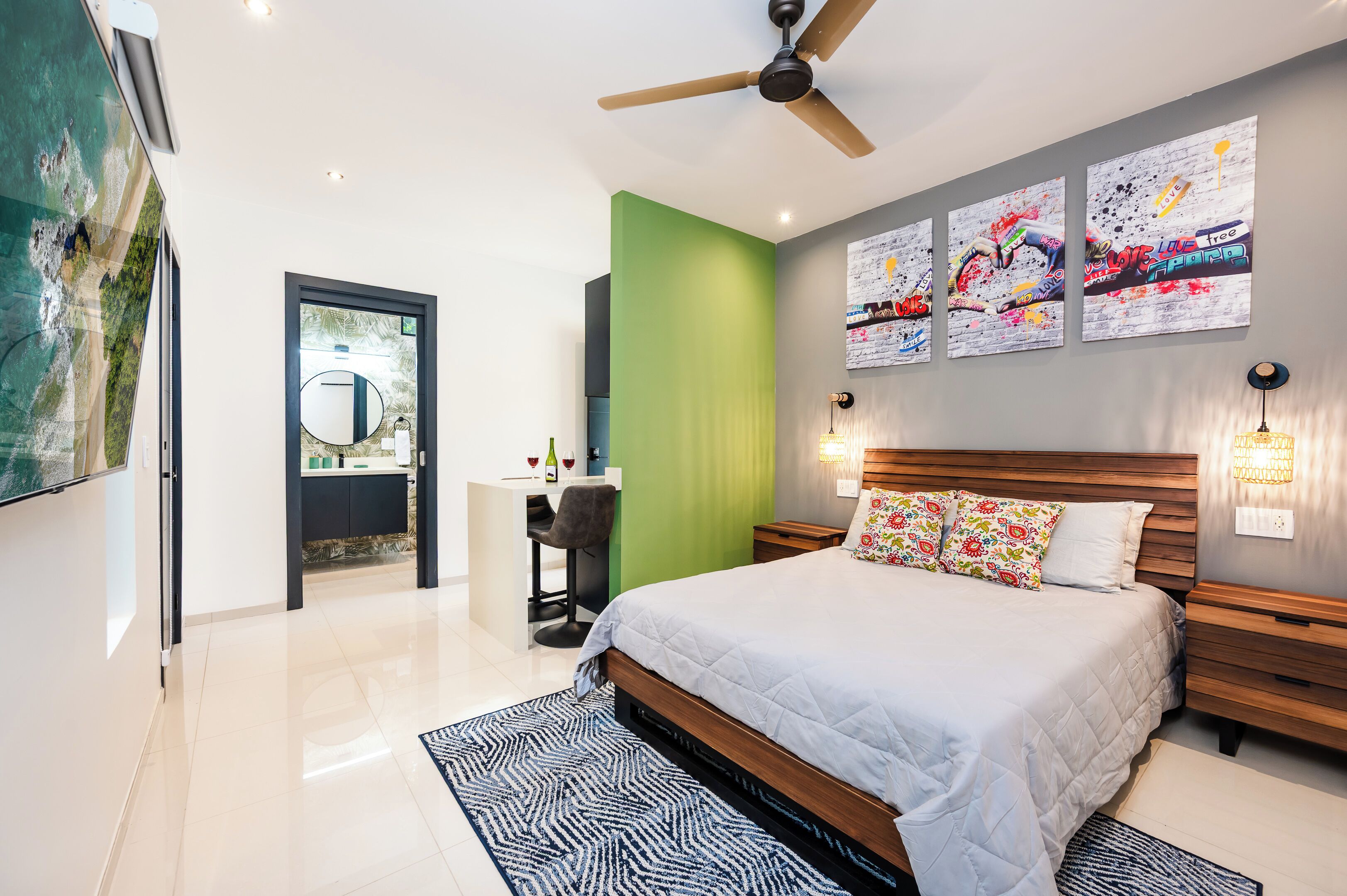 2 bedrooms, free WiFi, bed sheets