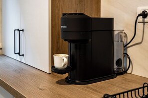 Kaffe og/eller kaffemaskine