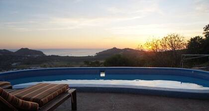 Sky Studio with best view of San Juan del Sur with WiFi, AC, Hot Water