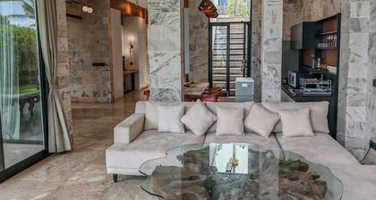 Sukawati Beachfront 2 Bedroom Villa Arjuna Private Pool Ocean View Free Wifi