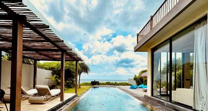 Sukawati Beachfront 3 BDR Villa Private Pool Equipped Kitchen Free Wifi (Nakula)
