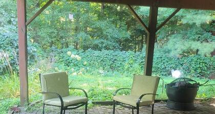 Airy, spacious, nature facing walk-out suite