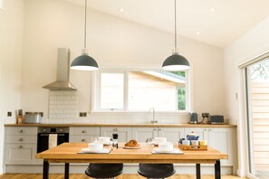 Fridge, microwave, dishwasher, highchair