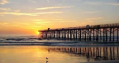 3 Bedroom Private HEATED Pool! Great neighborhood. Ten Minutes To Flagler Beach!