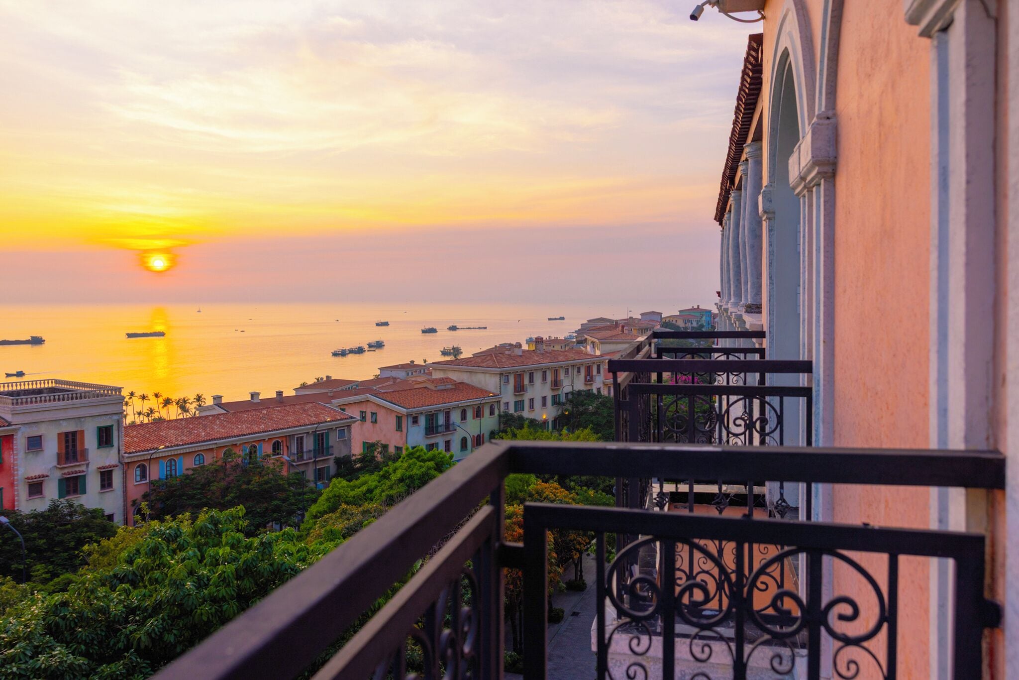 Vista desde la propiedad