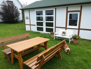 Outdoor dining - Wohnung in Silbecke mit Pool und Wald (Attendorn-Silbecke)