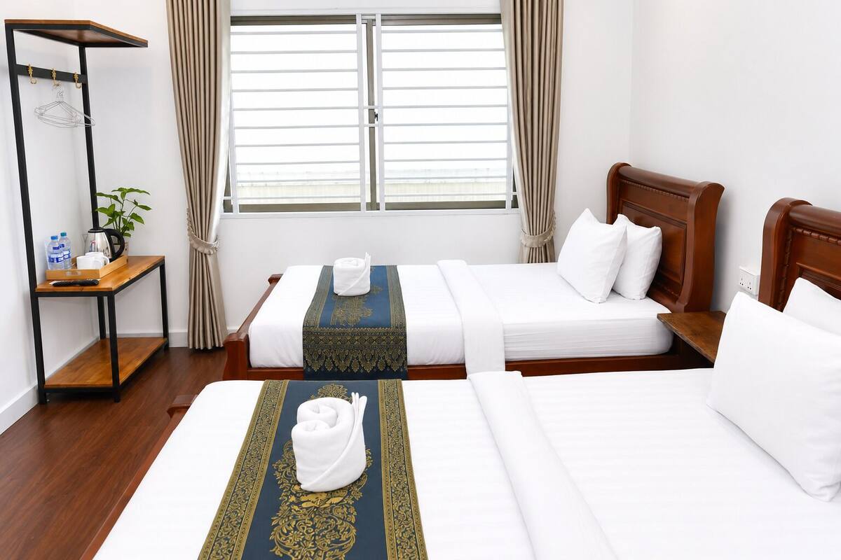 Standard Twin Room | Premium bedding, in-room safe, soundproofing, WiFi (free)