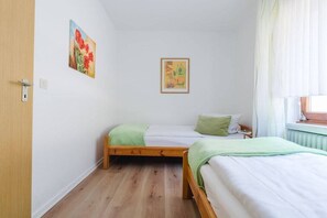 2 habitaciones, wifi gratis y ropa de cama 