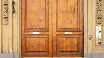 Majoituspaikan julkisivu