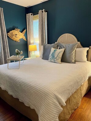 Signature Condo, 3 Bedrooms, Kitchen, City View | 3 bedrooms, individually decorated, individually furnished - Charming Coastal Retreat (Galveston)
