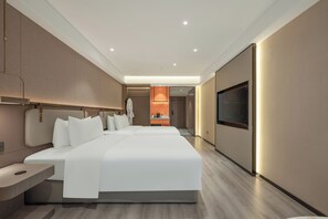 Executive Twin Room | Desk, laptop workspace, iron/ironing board, free WiFi