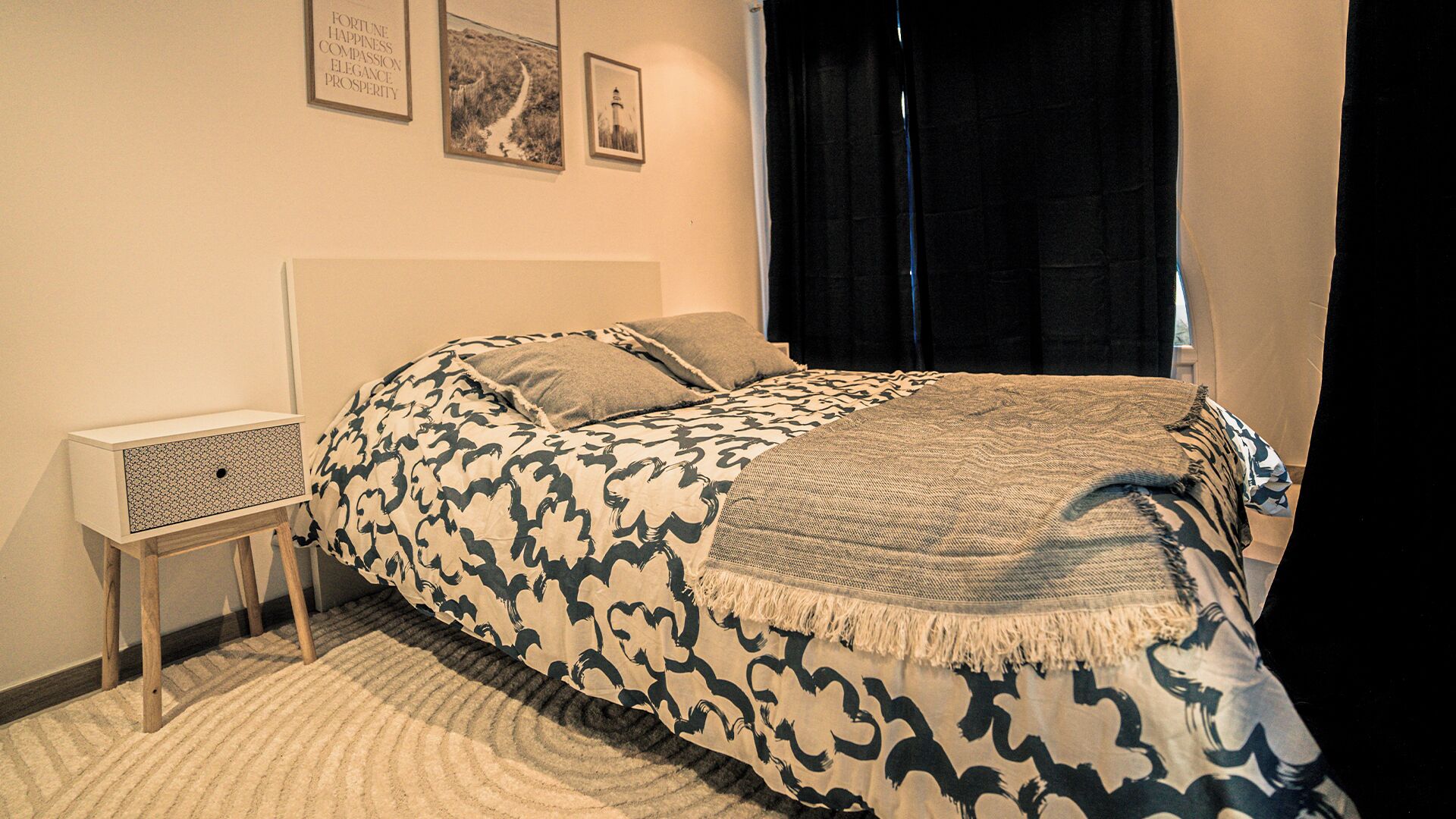 3 soverom, wi-fi og sengetøy